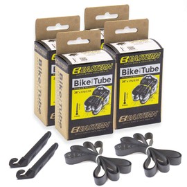 Eastern Bikes 26" Premium Inner Tube Replacement Kit, 33mm Presta Valve (4 Pack)