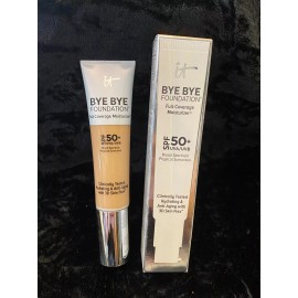 IT Cosmetics Bye Bye Foundation - Full Coverage Moisturizer 50 SPF- Medium
