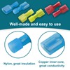 MENTBERY 280PCS Spade Connector Kit, 22-10AWG Quick Disconnect Wire Connectors,