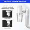 Space-Saving Siphon, Flexible Drain Hose, Flexible Siphon, 1 1/4 Inch
