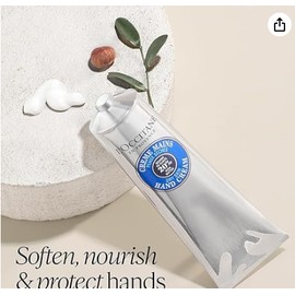 L’OCCITANE Shea Butter Hand Cream: Nourishes Very Dry Hands, Protects Skin, With 20% Organic Shea Butter, Vegan