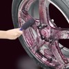 Carmate C163 Car Wheel Cleaning Sponge, Ultra Fine Microfiber, Purple