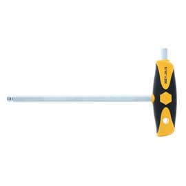 Wiha 54005 Soft Grip Ball Hex Inch Dual Driver T-Handle, 5/16