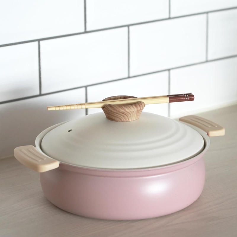 Pearl Metal HB-6972 Tabletop Pot, 7.9 inches (20 cm), Induction