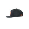Lucky 13 Shocker Snapback Hat LCSB4SH-23 Black/Rust, OSFA