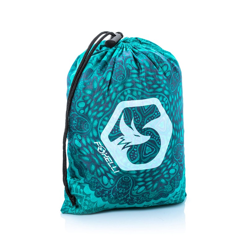 Foxelli Camping Hammock – Lightweight Parachute Nylon Portable Hammock with