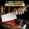 SliceElite Slice Series 7 Inch Cleaver Knife High Carbon German