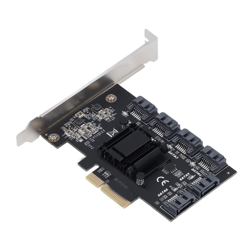 PCIe 3.0 X4 to SATA 3 Adapter Card High Speed