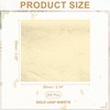 PATIKIL Gold Leaf Sheets for Art 8.5x9.5cm, 200 Pcs Gold