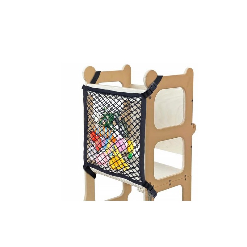 Red de seguridad para torre de aprendizaje para niños pequeños,