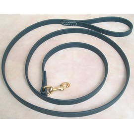 6' Long 5/8" Hunter Green Beta Biothane Dog Leash