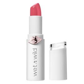 Wet n Wild Mega Last Color de Labios Alto Brillo Anillo Rosado | Lipstick Cremoso Hidratante con Acabado Brillante | Labial Rosado de Larga Duración y Textura Suave | Vegano y Sin Crueldad