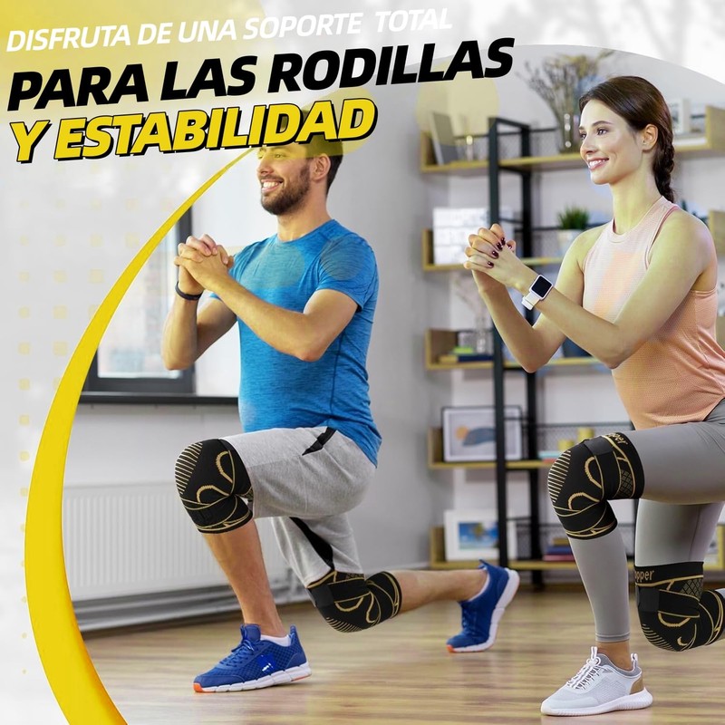 Mowe 2 Piezas Rodilleras Ortopedica : Rodillera Compresion