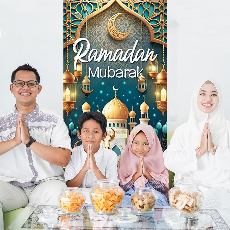 Eid Al-Adha Eid Mubarak Door Sign, Spruce Up Your Space