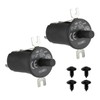 MOOTVGOO 2 Pack Hopper Lid Door Switch Kit Replacement for