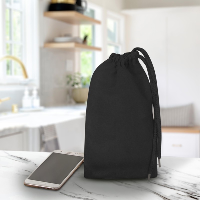 Bronta Mill Plain Natural 100% Cotton Drawstring Stuff Bags |