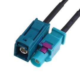 OTOTEC 2M Fakra-Z Stecker auf Buchse Auto Kabel Konverter Radio Antenne Adapter Verlängerungskabel Anschluss für GPS GSM Navigation