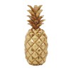 Deco 79 Polystone Fruit Decorative Sculpture Pineapple Home Decor Statue,