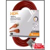 HDX 100 Ft. 16/3 Indoor/Outdoor Extension Cord, Orange