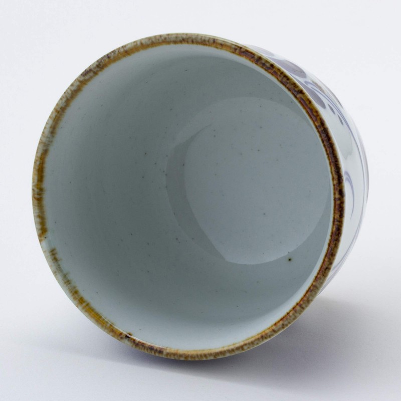 Nishiki Pottery Hasami Ware "Karakusa" Buckwheat Pork 14500
