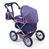 Bayer Design Baby Doll Trendy Pram Purple