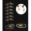 6 Pairs Replacement Nose Pads for RayBan RB3025 RB3026 RB3016