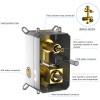 12 Inch Wall Mounted Square Shower System with Adjustable Slide