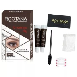 Rootana Professional Tinta Henna Para Cejas Y Pestañas Color Semipermanente