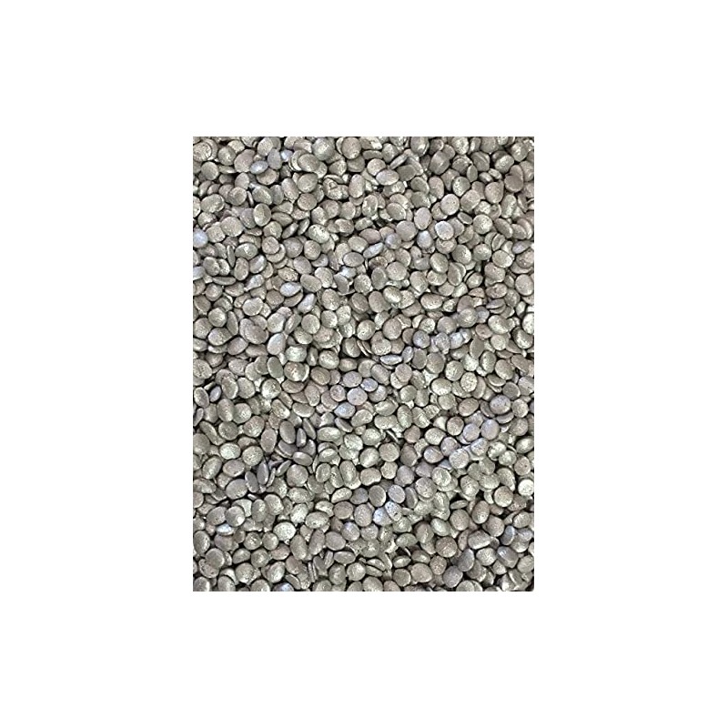 Silver Sequin Confetti Sprinkles for Cakes and Cupcakes 4 oz