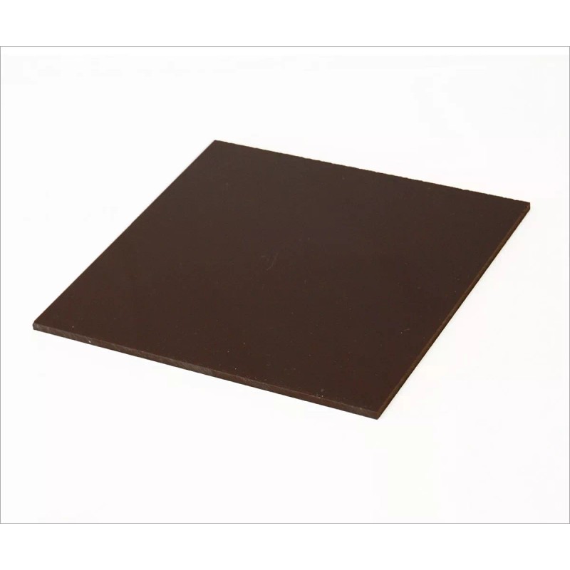 PlasticsAcrylic Opaque Dark Brown Acrylic Plexiglass sheet 1/8" x 12"