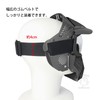 SHENKEL Full Face Shooting Mask Goggles (BK Black) Face Guard