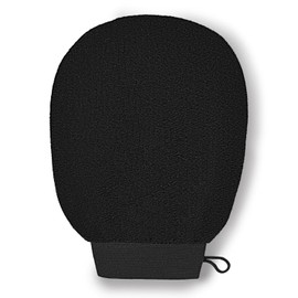 THURLADY Exfoliating Glove, Korean Exfoliating Mitt, Body Exfoliator Glove, Body Scrubber Exfoliator, Bath Shower Scrub Gloves, Self Tan Remover, Smooth Skin, Keratosis Pilaris Removal (Blue)