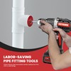 sliyxtwio 6 Pcs PVC Pipe Reamer Kit - Plastic Pipe
