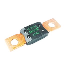 Littelfuse 0298350 Bolt Down Auto Fuse 350A Time Delay 32V 298 Series, MEGA
