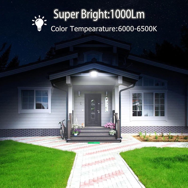 BiiKoon Heavy-Duty 50W LED Flood Light IP66 Waterproof 3500LM Super