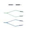 2PCS V Shape Spring Bar Tweezers Professional Alloy Steel Watch