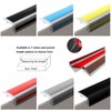 Stair Nosing 36in Anti-Slip Edge Protector, Waterproof Self-Adhesive Stair Edging