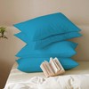 MistyMorning Pillow Cases 4 Pack - Standard Size (50x75+15cm), Egyptian