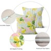 ASDCXZ Cushion Cover 40x40 cm 4pcs Set, Summer Fruit Yellow
