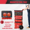Folding Magnetic Table Compatible with Milwaukee Packout Toolbox,Powerful Magnetic Tool