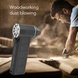 GOWENIC Jet Dryer Blower, 200000RPM Electric Air Duster, Type C 15W PD QC Portable Electric Air Duster,Compressed Air Can, for Car Dry,Keyboard Computer Cleaning,Air Bed,Hair Dry