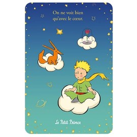 KIUB Postcard The Little Prince, Fox and Rose on the Clouds (10x15cm)
