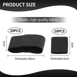 20 Pieces Of Boom Straps And 10 Pieces Of Knuckle Guards, Sports Protective Covers, Anti-Slip Protective Covers, Elastic Hand Guards