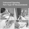 Tile Hole Locator, Adjustable Stainless Steel Floor Drilling Guide Finder