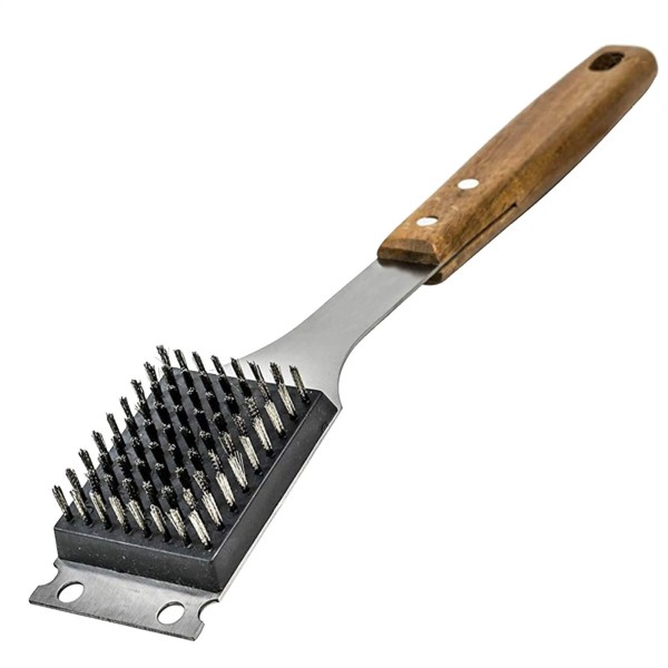 Unbranded BBQ-Aid Barbecue Grill Brush and Stainless Steel Scraper Scraper