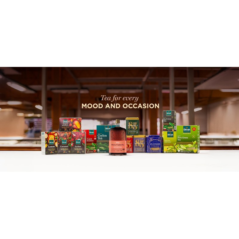 Dilmah Extra Strength Ceylon Tea 100 Tea Bags - 240g(8.47oz)