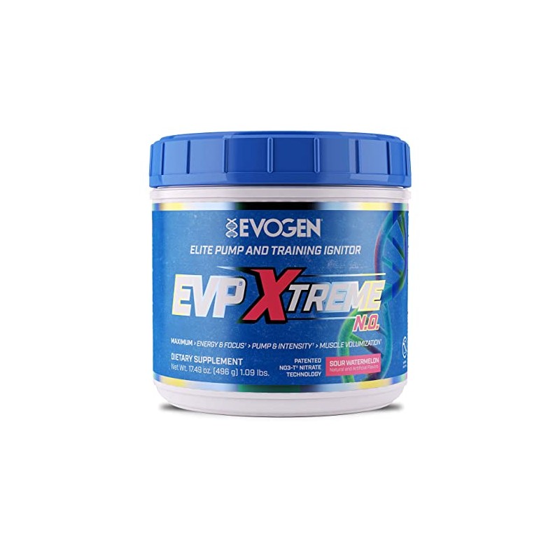 Evogen EVP Xtreme 40 servicios/Pre-entrenador/L-Citrulina/Beta-Alanina (WATERMELON)