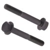 M12-1.75 x 80mm (4 pcs) Flanged Hex Bolt Screws Black