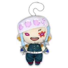 Takara Tomy Arts Nitotan Demon Slayer Plush with Ball Chain, Approx. 4.7 inches (12 cm), Polyester