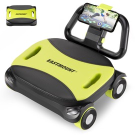 EAST MOUNT Ab Roller Wheel - Ab Roller with Elbow Support for Core Workout Belly Fat Automatic Rebound Abdominal Wheel for Women Men Home Gym Equipment (Green)